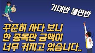 주식투자 금액이 너무 커져버렸어요 (빌드업 하다보면 고민되는 지점)