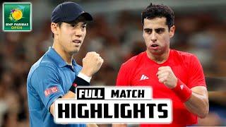 Kei Nishikori (錦織 圭) Vs Jaume Munar 1st Round Highlights - Indian Wells 2025