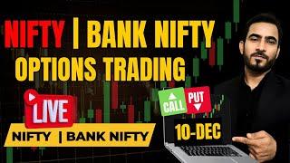 Live Trading Nifty Banknifty Options | Nifty Expiry Option Trade | 10-Dec | #livetrading