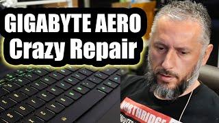 Expensive Gigabyte Aero Laptop Repair Nightmare. Thermal Paste killed it.