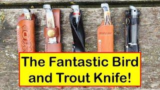 COMPACT, LIGHTWEIGHT AND VERSATILE:  The Fantastic Bird and Trout Knife