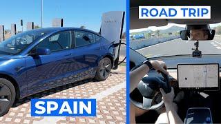 Road Trip through Spain in Tesla Model 3 - Part 1 | S4:E3