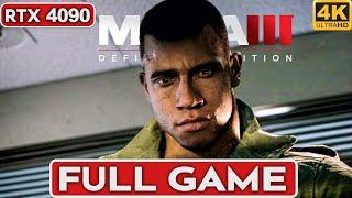 MAFIA 3 DEFINITIVE EDITION Gameplay Walkthrough FULL GAME [4K 60FPS PC RTX 4090] - No Commentary