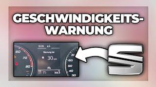 SEAT Geschwindigkeitswarnung ausschalten - Tutorial