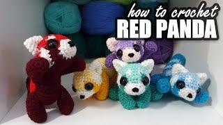 The not-just-red panda! (Crochet pattern)