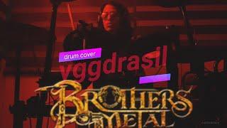 brothers of metal Yggdrasil Drum cover #powermetal