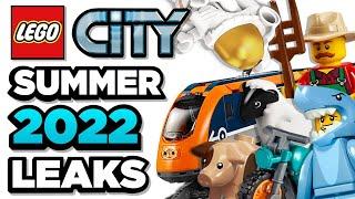 LEGO City Summer 2022 Set Leaks  - NEW TRAIN, FARM & STUNTZ