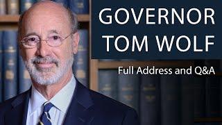 Governor Tom Wolf | Full Address and Q&A | Oxford Union