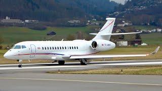 ️ Brand New Arrival: Dassault Falcon 6X Lands in Bern, Switzerland! 