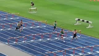 110m Hurdles U18 Men, Cathy Freeman Shield, QSAC-SAF 14 January 2023