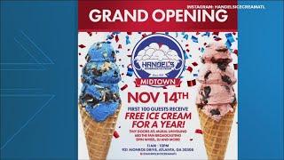 New ice cream shop chain opening in Midtown Atlanta Thursday