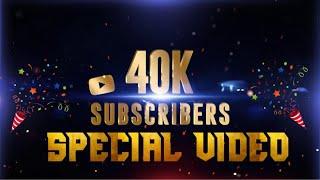 STRIKERS GAMING40K Special🩷Video..!!Ye Ap Sb Ki Wajah Se Hua Hai..!!Thank You To All..!!