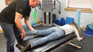 Chiropractic NO TWIST Low Back Hip Adjustment @prochiropractic