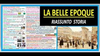 LA BELLE EPOQUE riassunto storia