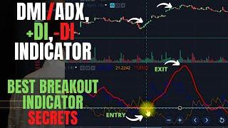 ADX Indicator | DMI Indicator Strategy ADX and DI indicator Breakout Indicator Avoid Sideways market