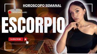 ESCORPIO HOROSCOPO 28 OCTUBRE AL 3 DE NOVIEMBRE 2024