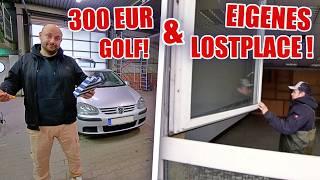 DEAL ?!  - Der 300 EURO GOLF und das EIGENE LOSTPLACE  | ItsMarvin