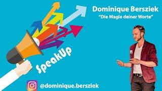 Dominique Bersziek - "Die Magie deiner Worte" beim SpeakUp #1 in Köln