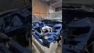 honda civic engine bay repainted