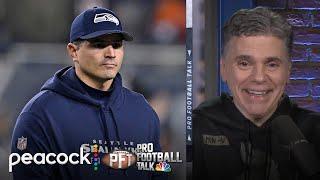 Seahawks’ Mike Macdonald dismisses idea of Sam Darnold not starting | Pro Football Talk | NFL on NBC