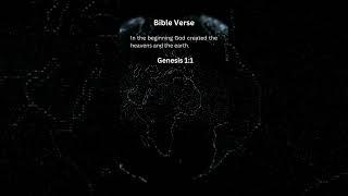 Bible Verse - Genesis 1:1 | Confession, Proclamation and Declaration | The Power of Your Words