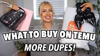 HUGE TEMU HAUL | CLOTHING, SHOES, ACCESSORIES & MORE *AMAZING DUPES!*