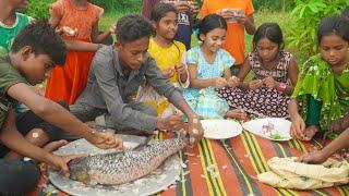 NOSTALGIC JUNKETING OF CHILDHOOD - Traditional Bengali Kids Picnic - Black Carp Fish Curry