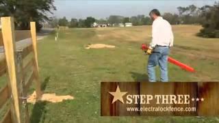 Installing Electra-Lock - A Revolutionary New Fencing System