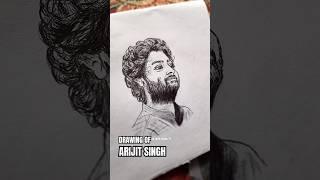 Arijit Singh Drawing Sapphire  #art #shorts #arijitsingh #sapphire