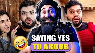 Indian Reaction on Ducky Saying Yes to Aroob For 24 Hours | PunjabiReel TV Extra