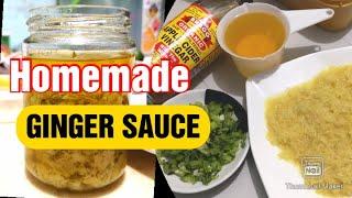 HOW TO MAKE GINGER SAUCE VLOG NO. 4