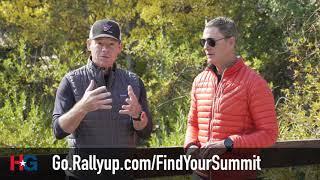 Find Your Summit Challenge with former NFL Player Mark Pattison and ESPN Analyst Jim Mora