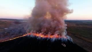 Fire Brigade in Action / Пожар близо до Бургас