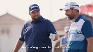 Pádraig Harrington vs Shane Lowry Chipping Competition | 2022 Abu Dhabi HSBC Championship