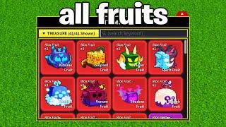 Getting EVERY Fruit in One video (Blox Fruits)