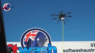 Softwash Australia Drone Show X Lucid Bots - 2024