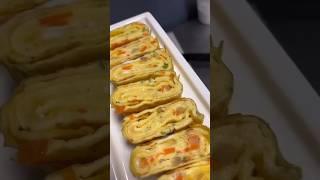 Korean omelette aka Gyeran Mari ‍| Easy Recipe