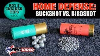 Home Defense: Buckshot vs. Birdshot