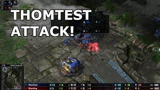 THOM ATTACK! - Fast Upgrades - Starcraft 2 AI