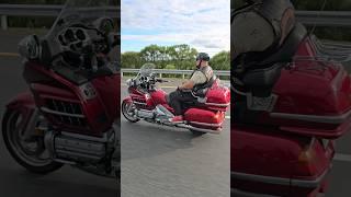 Автопилот в деле! Honda Gold Wing 1800 #мотопутешествия#мотопутешествие
