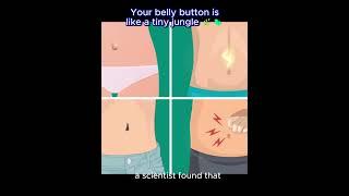 Your belly button is like a tiny jungle  #humanbody #bacteria #hygiene
