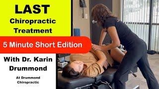 Edited Into A Short 5 Minute Version: Last Chiropractic Adjustment With Dr. Karin