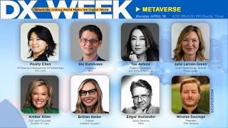 Metaverse: Session 1 of TDK Ventures DX Week 2022