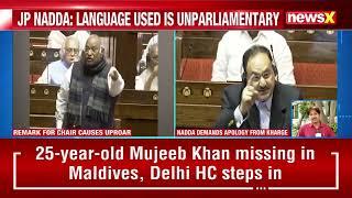 Ruckus in Rajya Sabha: Controversy Over Kharge's Remarks | News