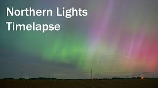 Northern Lights timelapse - 4K