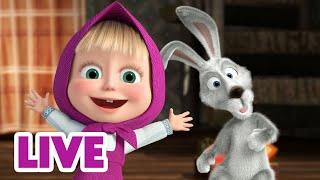  LIVE STREAM  Masha and the Bear  Playing with the Hare 