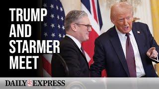 IN FULL: Donald Trump and Keir Starmer on Gaza, Ukraine and trade tariffs