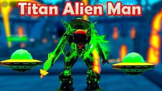 New Titan Alien Man in Endless Mode Roblox Toilet Tower Defense