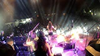 Nina Pará - Suck My Kiss Live Drum Cam