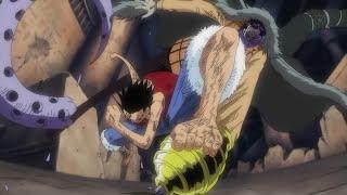 Luffy Vs Crocodile (AMV) Linkin Park-Lost In The Echo